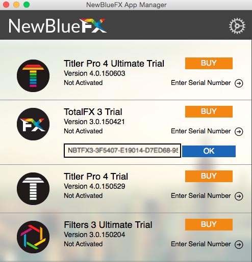 newblue fx activation code serial number